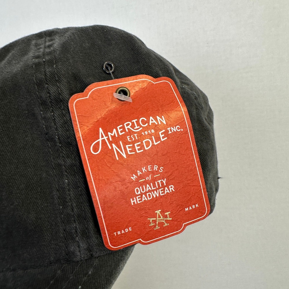 American Needle LA Kings NHL Strapback Hat Cap Black Washed NWT - Picture 3 of 9